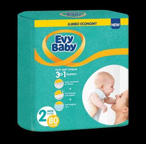 Evy baby Jambo midi 2-6kg 80/1