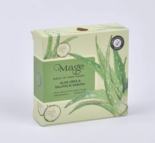 Mage natural soap Aloe Vera and cucumber 100g MGE1004