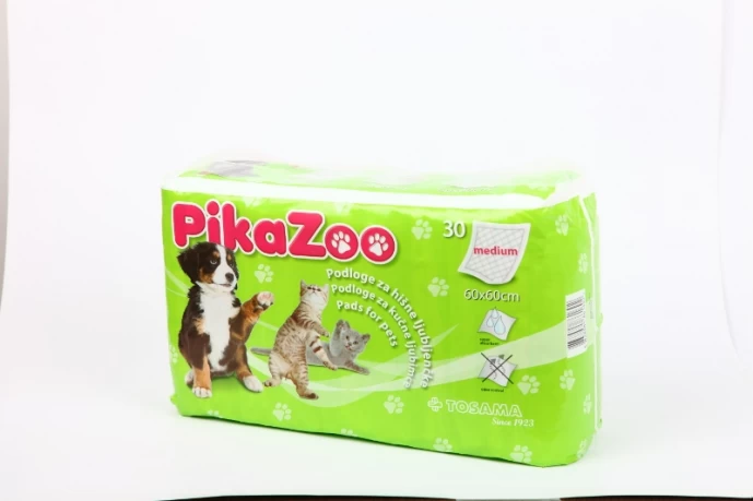 PikaZoo podloge za kućne ljubimce - veličina M, 60 X 60 cm, 30 kom