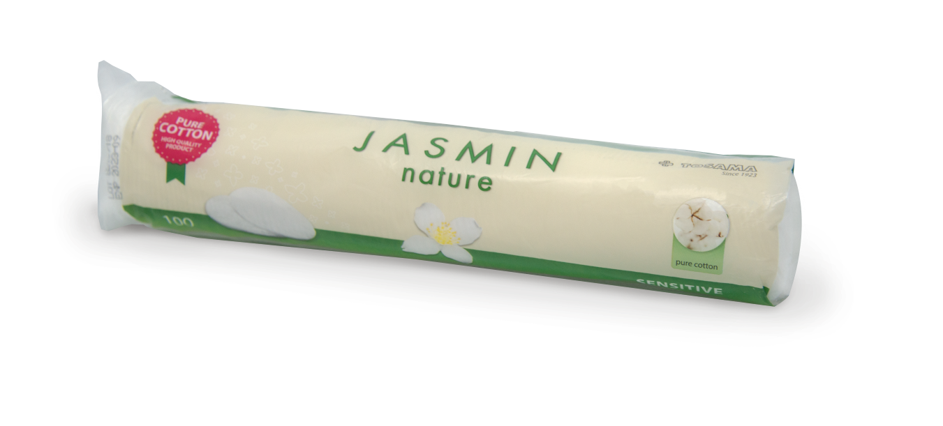 Jasmin blazinice vate sensitive double face , 100 kom