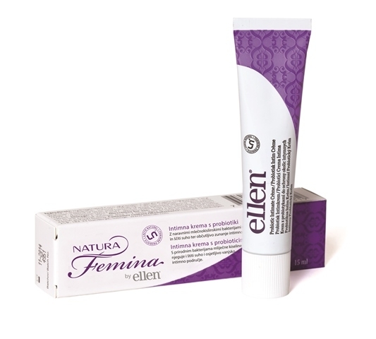 Natura Femina by ellen® intimna krema s probiotikom 15 ml