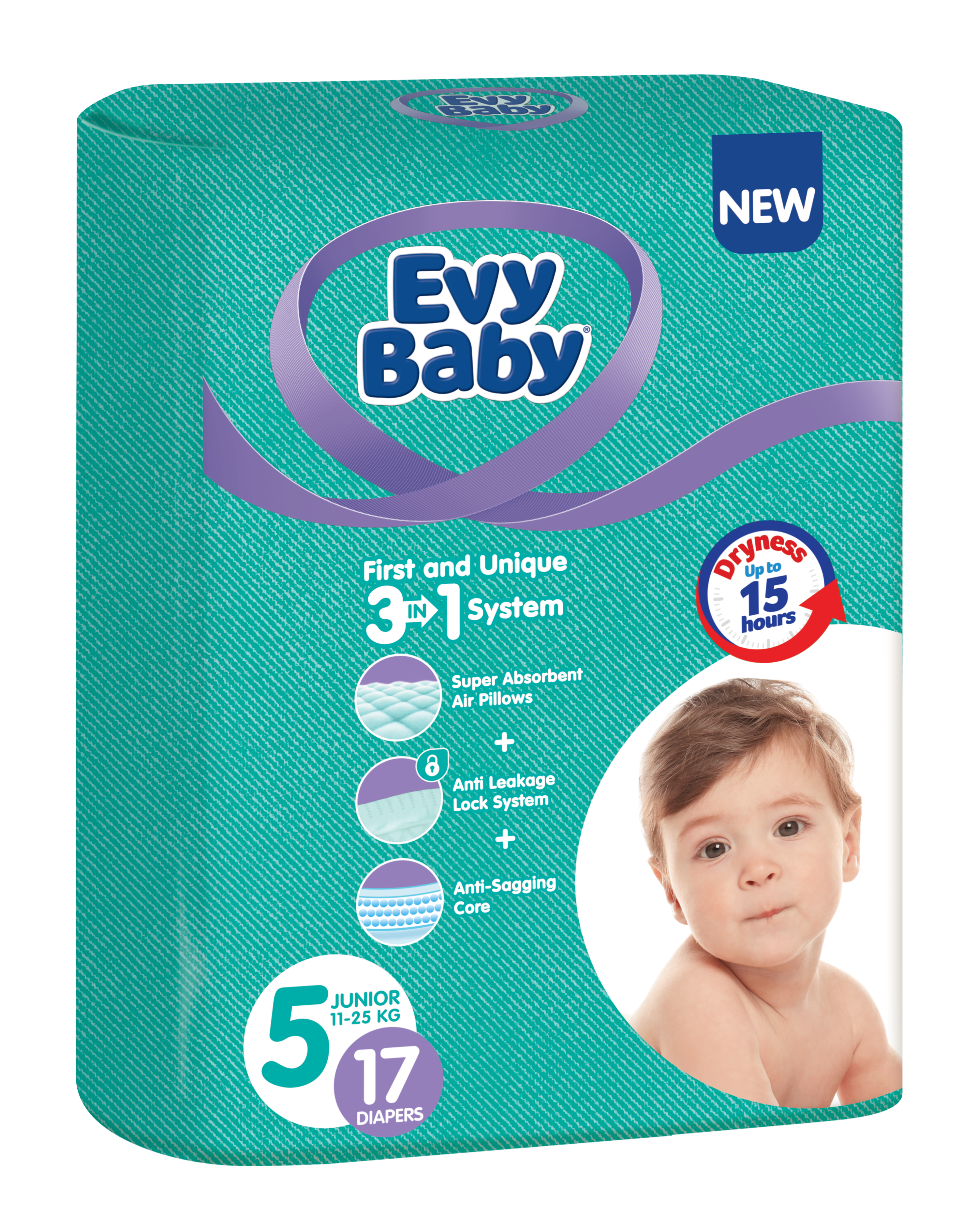 Evy Baby Standard junior 11-25kg 17/1