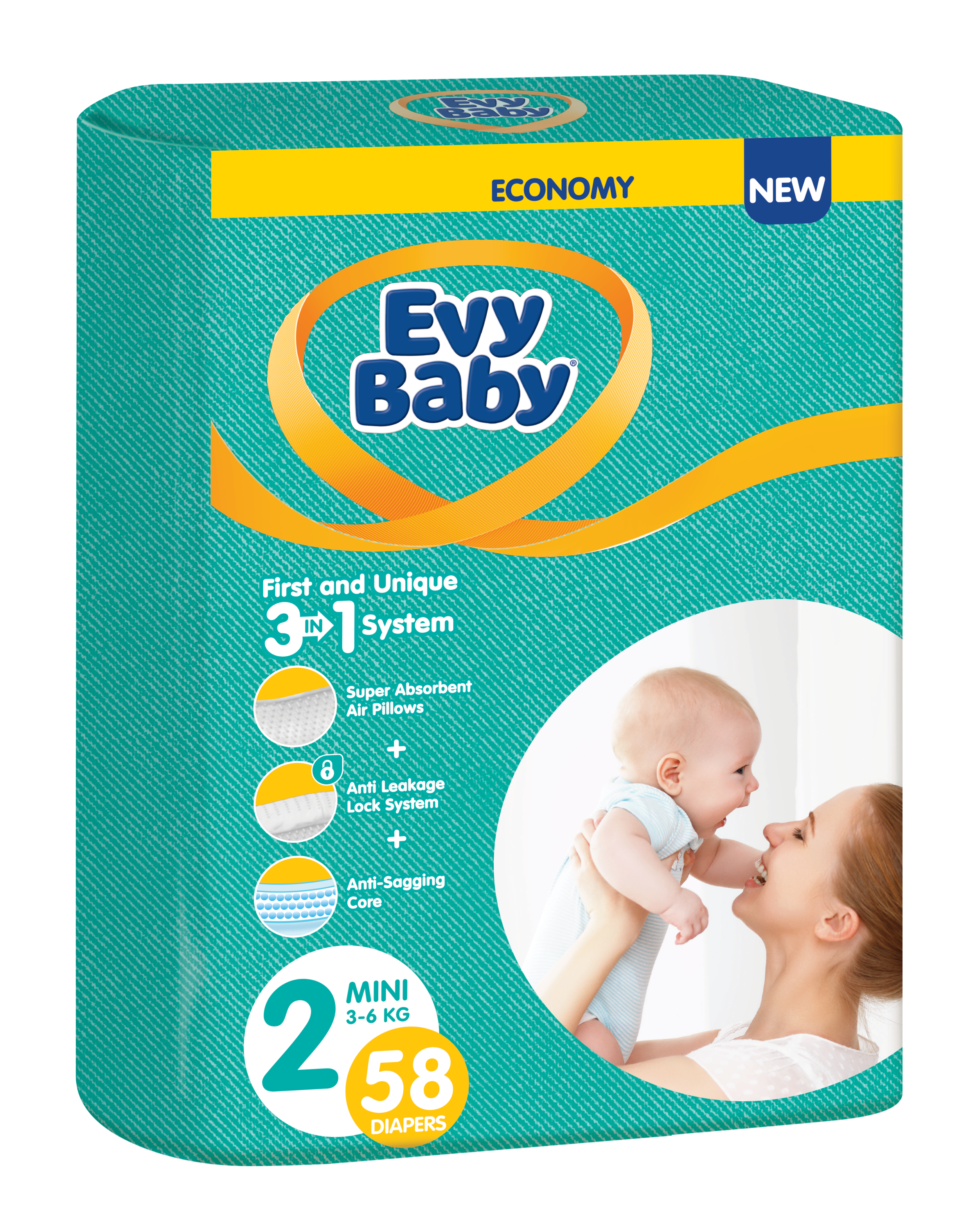 Evy Baby Twin mini 3-6kg 58/1