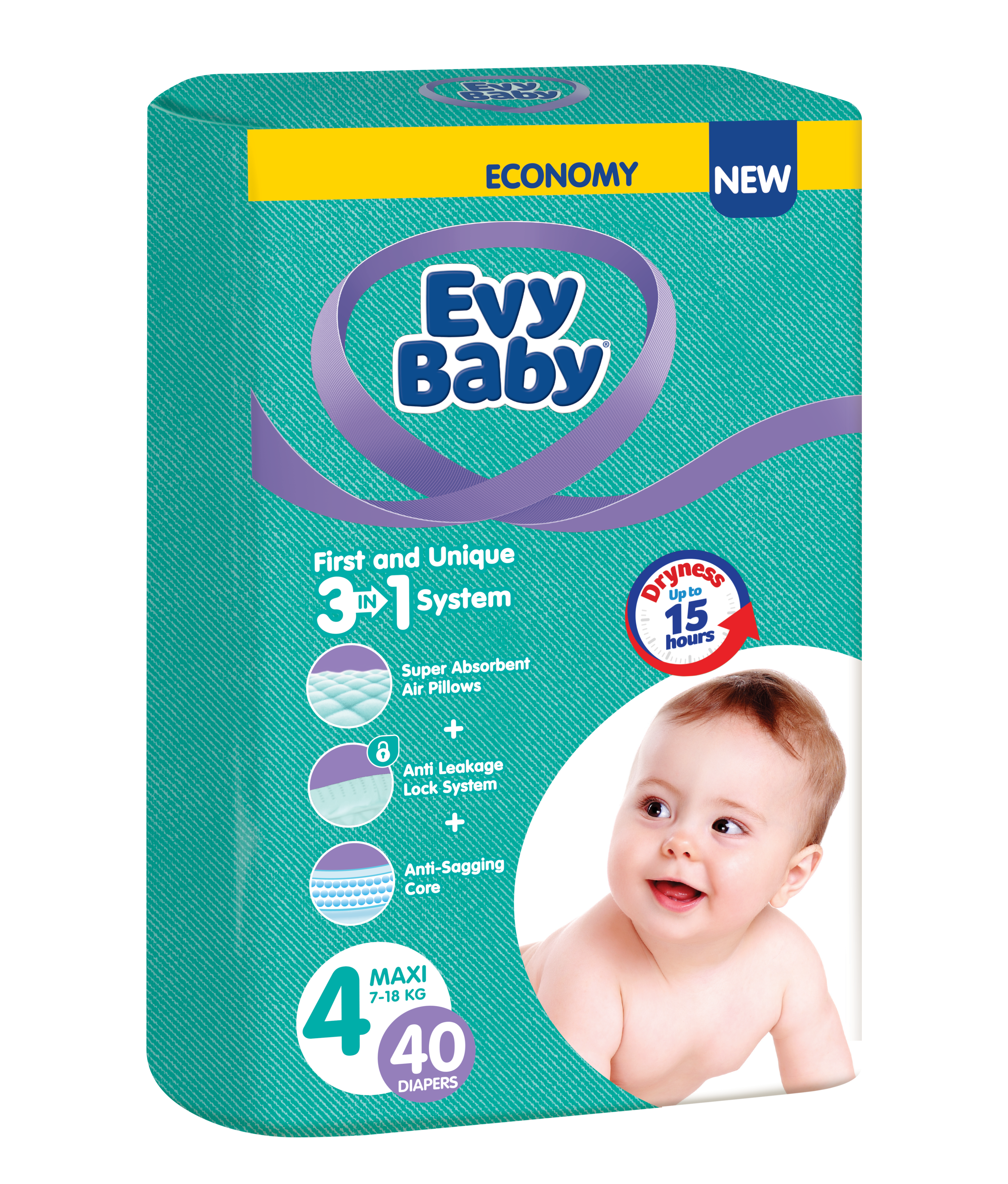 Evy Baby Twin maxi 7-18kg 40/1