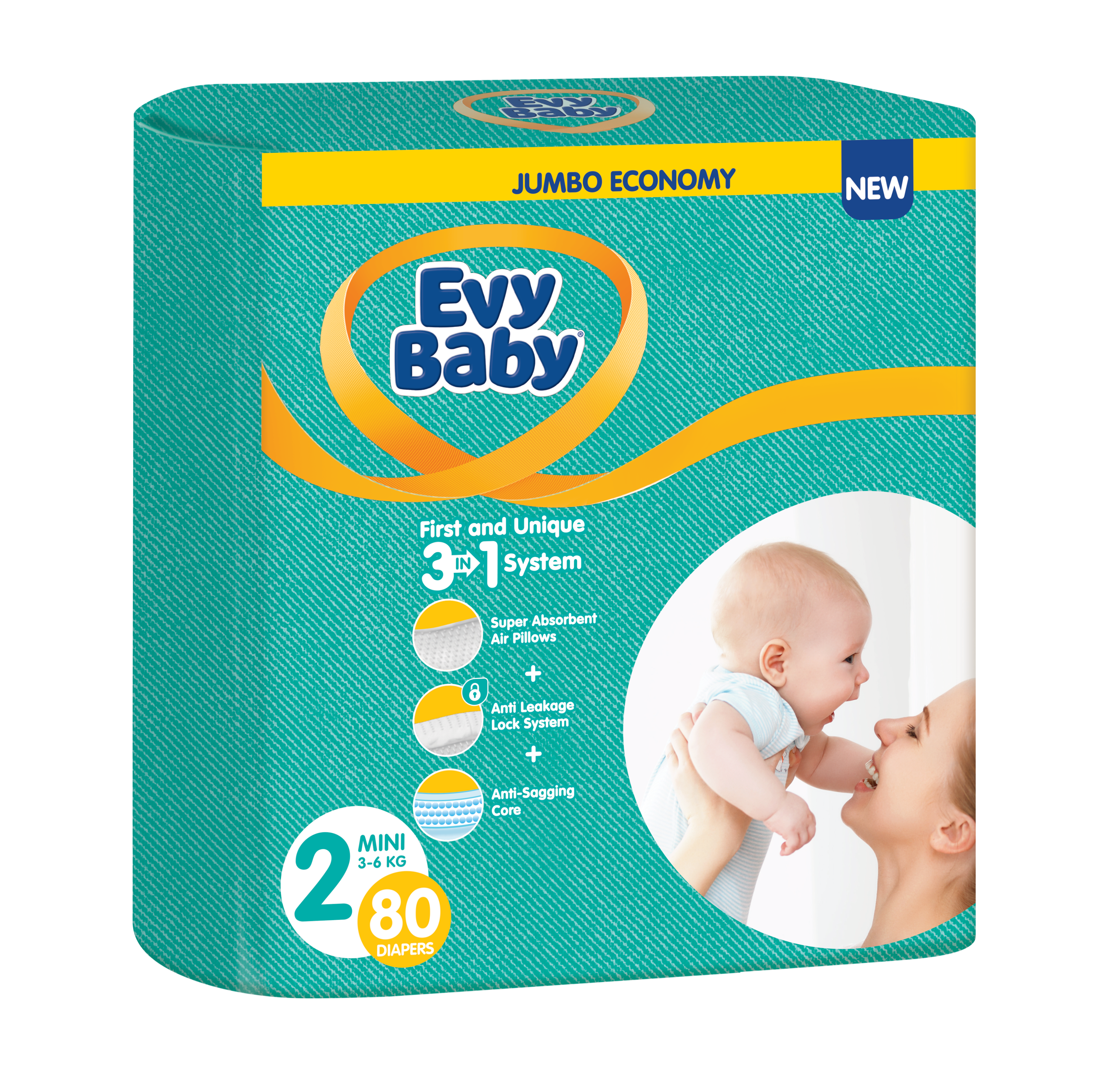 Evy Baby Jumbo mini 3-6kg 80/1