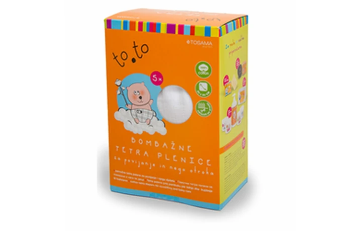 to.to tetra pelena bijela 5/1 80*80cm  60117